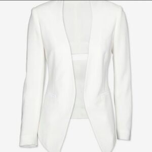 Rag & Bone white beautiful blazer with open back size Small / 2